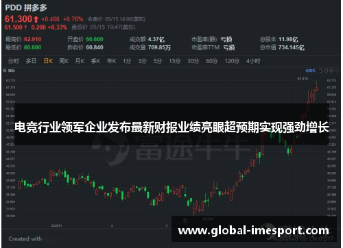 电竞行业领军企业发布最新财报业绩亮眼超预期实现强劲增长